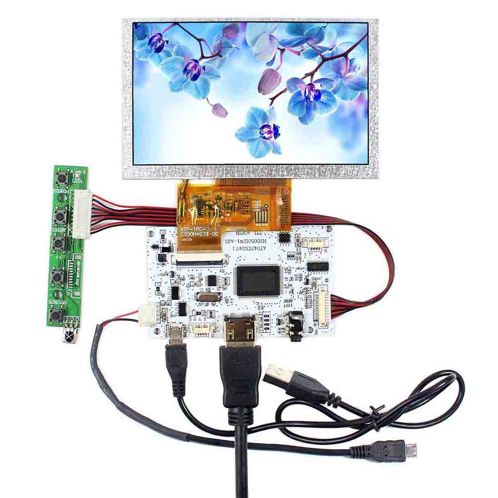 Sim Racing Dashboard Screen Display - H/D LCD Controller Board with 5