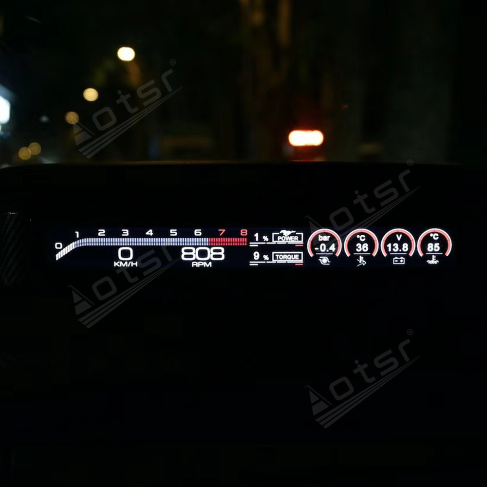 Dashboard Display Screen For F - Sim Racing Dashboard Screen Display recension och pris