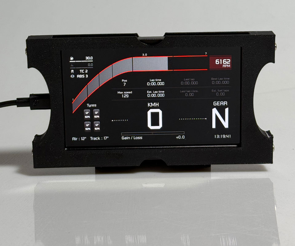 Simracing Game Multifunctional - Sim Racing Dashboard Screen Display recension och pris