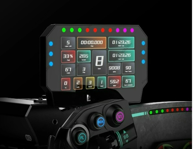 For CM2 High‑Definition Dashbo - Sim Racing Dashboard Screen Display recension och pris