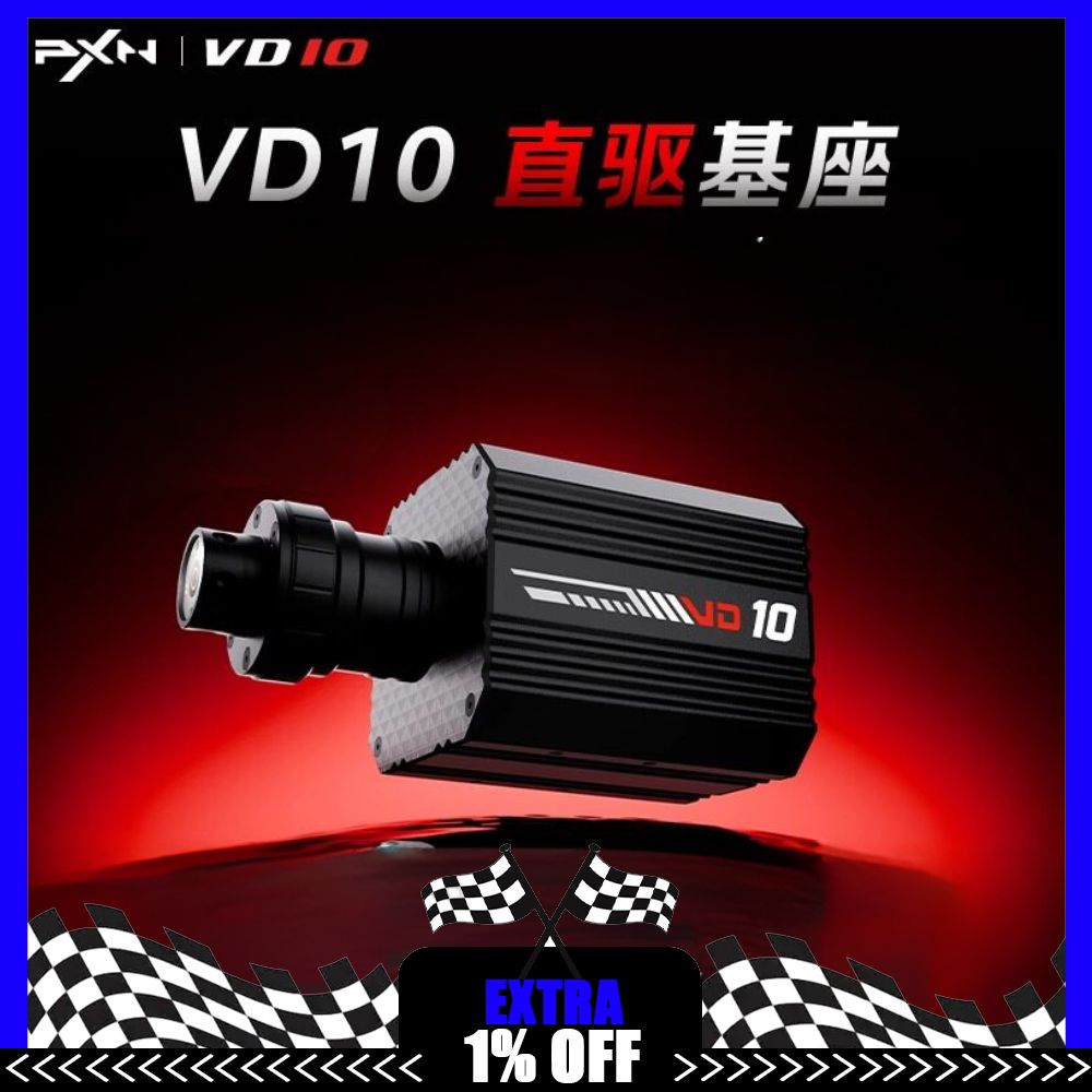 PXN VD10 Game Steering Wheel S - Direct Drive Racing Wheel Base 10Nm recension och pris