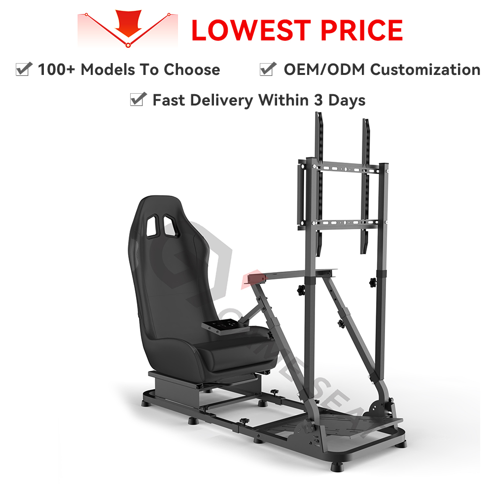 GY084 New Gaming Sport Game Pl - Sim Racing Seat Bucket Cockpit recension och pris