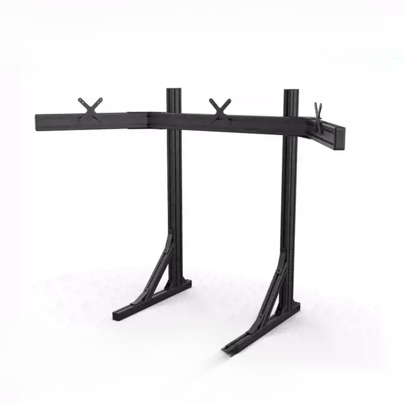 No Shake Standalone & Cockpit  - Triple Monitor Stand Sim Racing recension och pris
