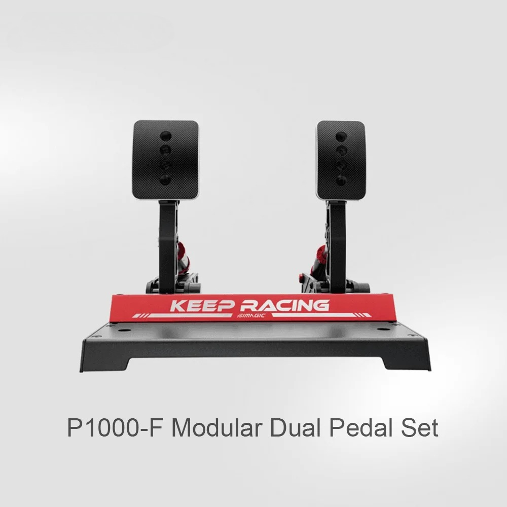 Simagic P1000-F P1000-FRS 2-Pe - Sim Racing Pedals Load Cell Hydraulic recension och pris