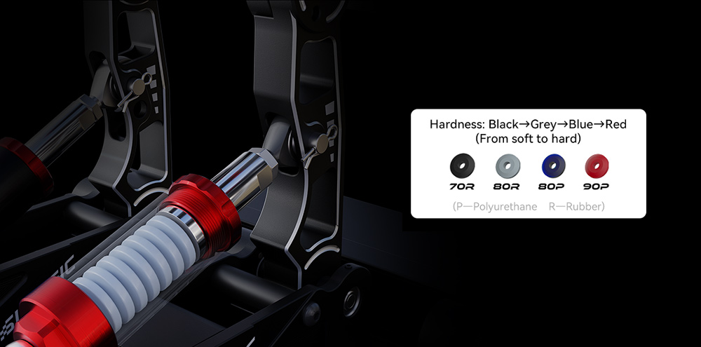 Simagic P1000-F P1000-FRS 2-Pe - Sim Racing Pedals Load Cell Hydraulic recension och pris