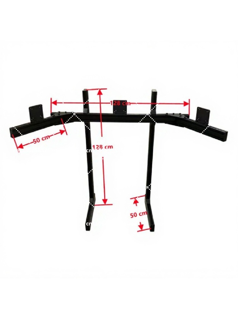 Heavy Duty Triple Monitor Stan - Triple Monitor Stand Sim Racing recension och pris