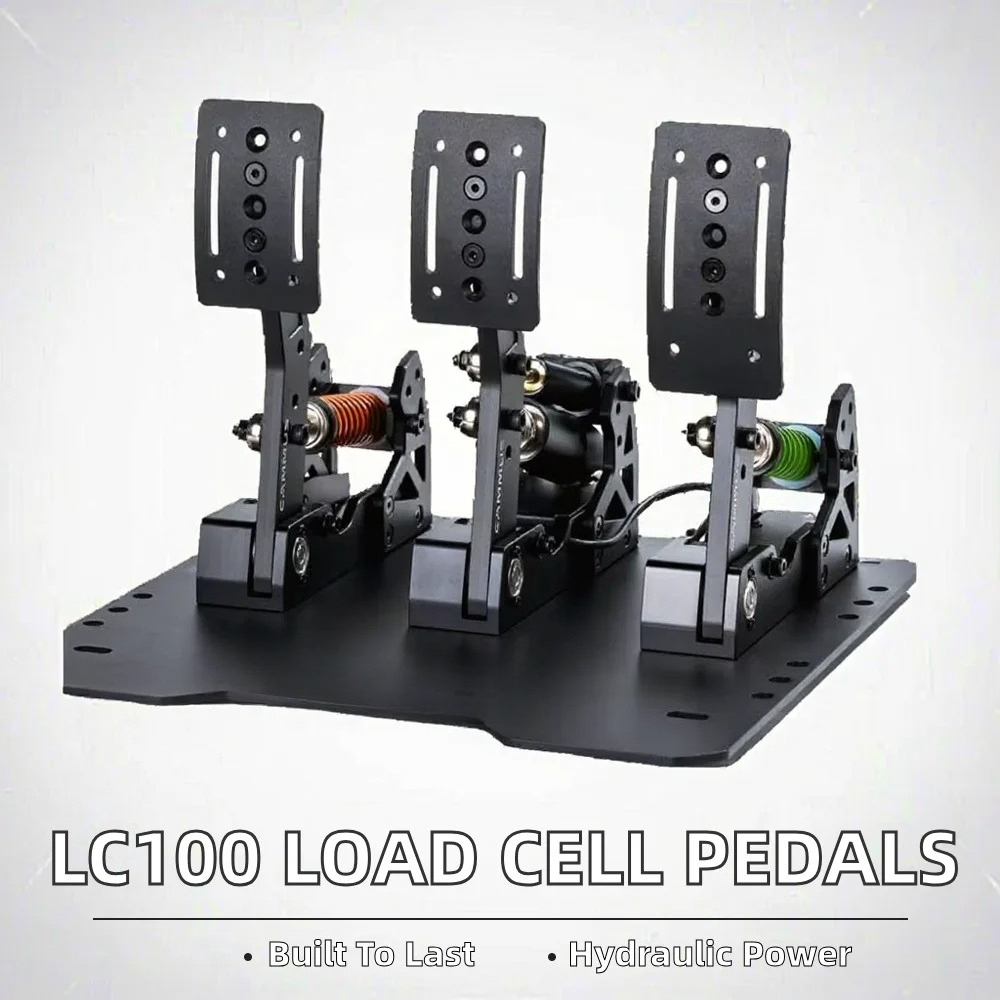 LC100 Aluminum Alloy Wired 200 - Sim Racing Pedals Load Cell Hydraulic recension och pris