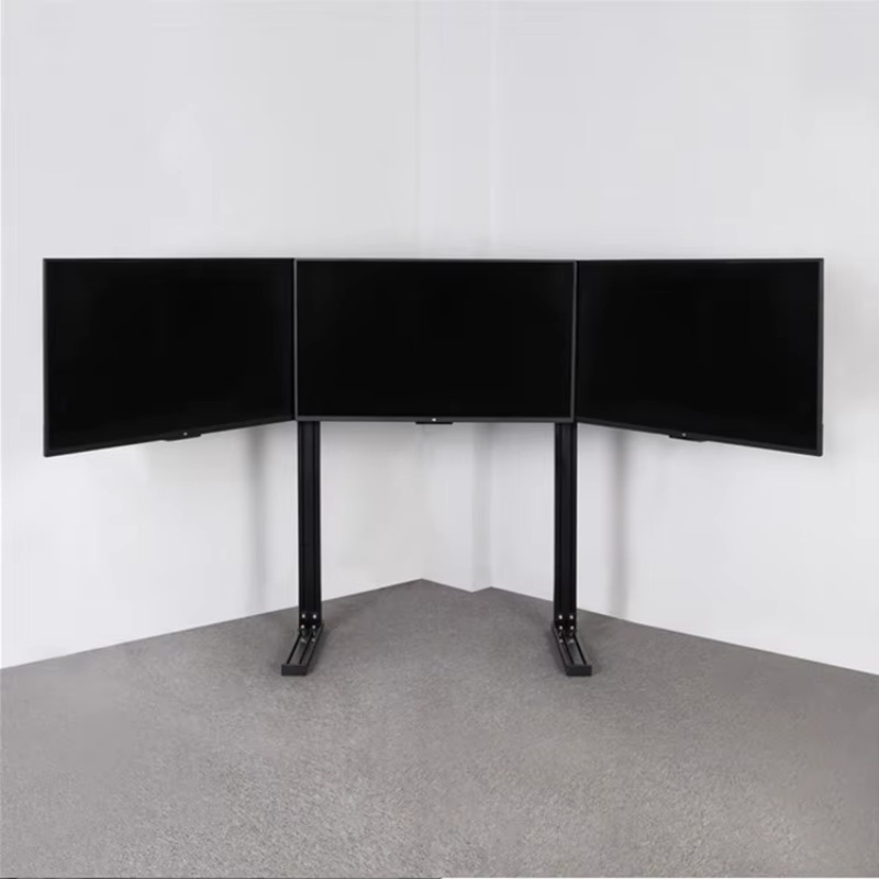 Size Aluminum Profile Sim Rig  - Triple Monitor Stand Sim Racing recension och pris