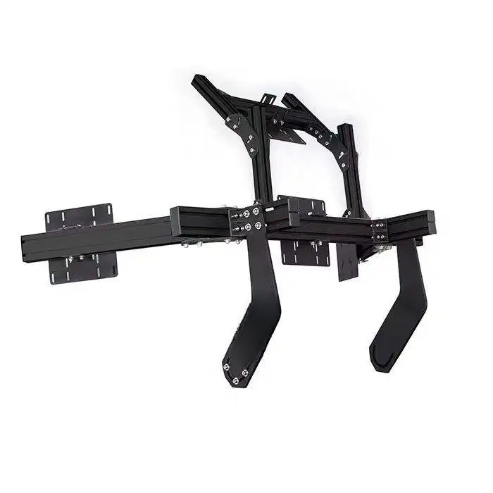No Shake Standalone & Cockpit  - Triple Monitor Stand Sim Racing recension och pris