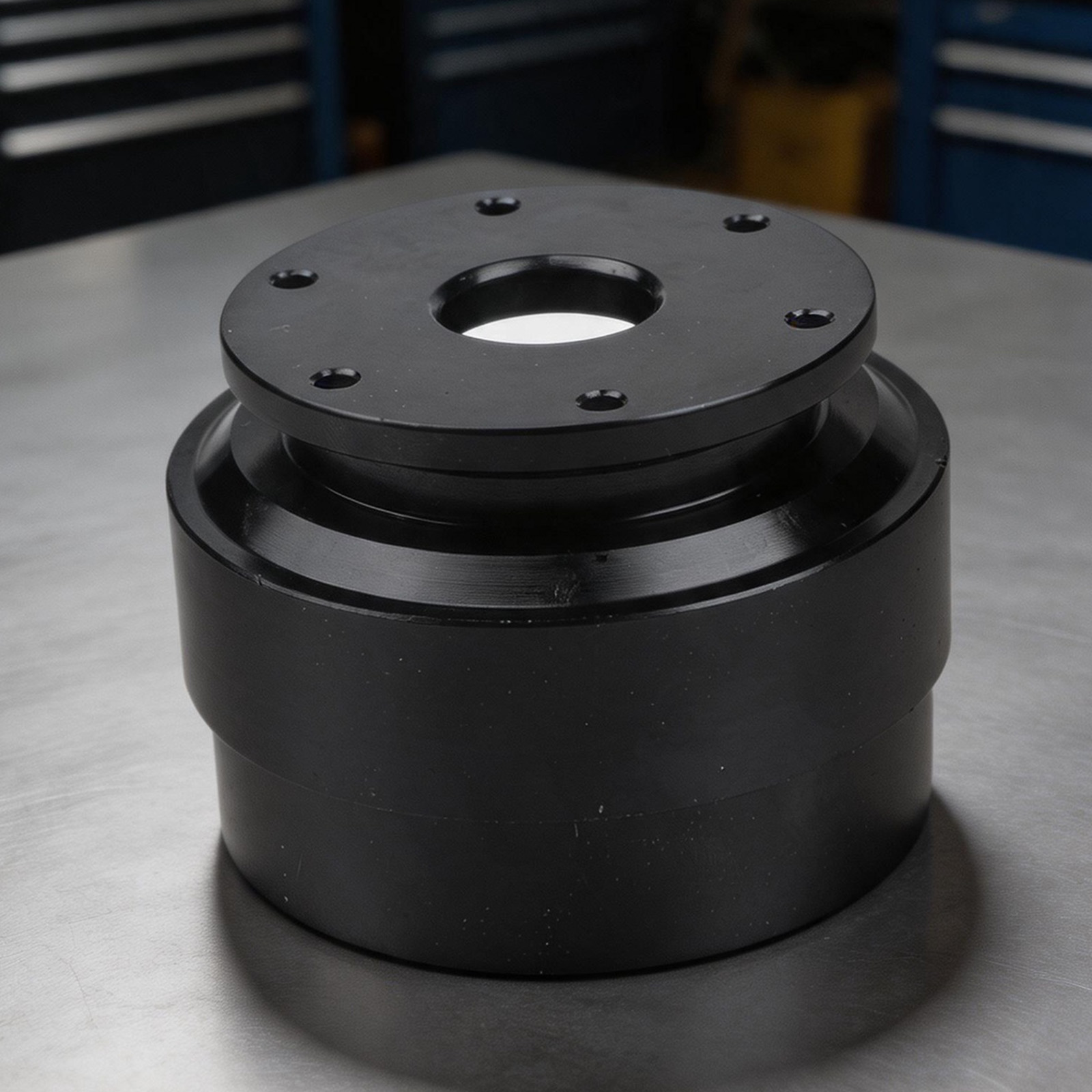 Black 70mm 6 Hole Aluminum All - Racing Wheel Quick Release Hub 70Mm recension och pris