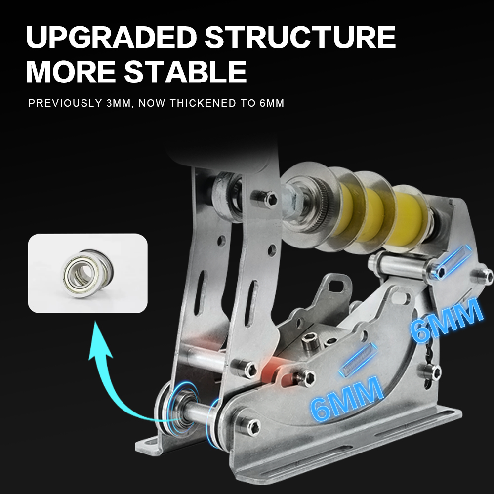 SIMJACK Ultimate Pedals Sim Ra - Sim Racing Pedals Load Cell Hydraulic recension och pris